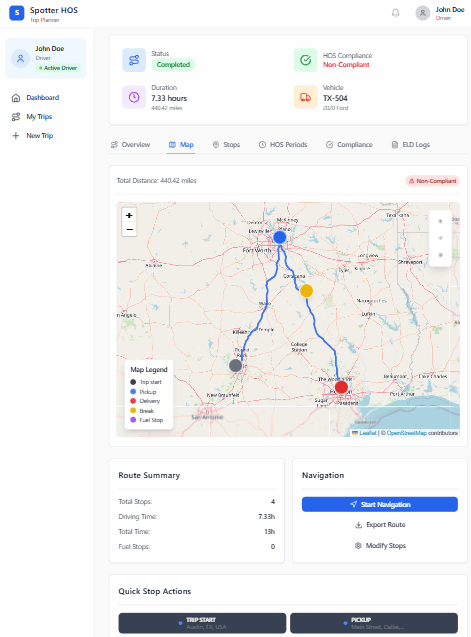 Hos maps section image