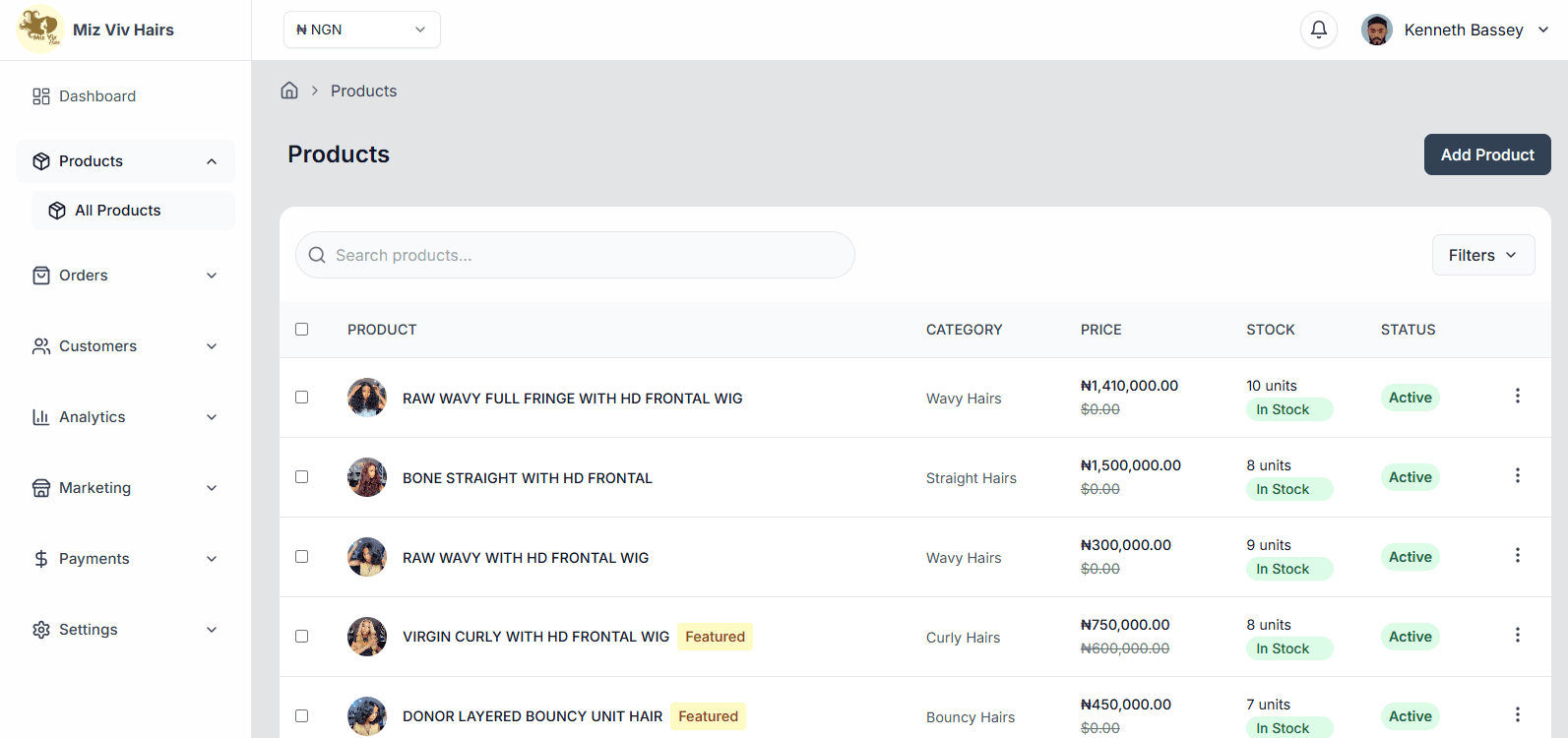 frontend admin dashboard page image